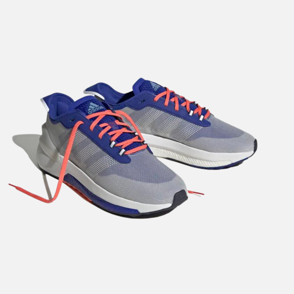 Adidas Avryn Unisex Walking Shoes -Lucid Blue/Lucid Blue/Coral Fusion
