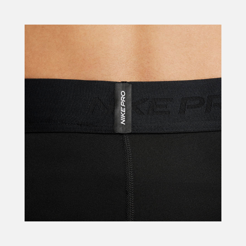 Nike Pro Dri-FIT Fitness Men's Long Shorts -Black/White