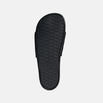 Adidas Adilette Comfort Unisex Slides -Core Black/Core Black