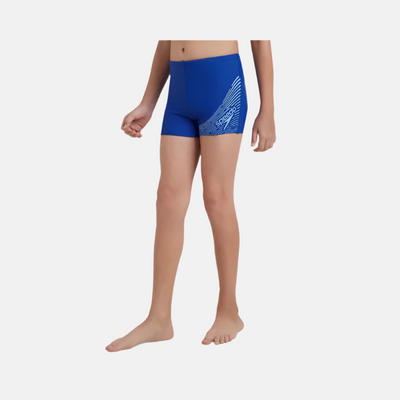 Speedo Endurance 10 Medley Logo Boy's Aquashort -True Cobalt/Curious Blu