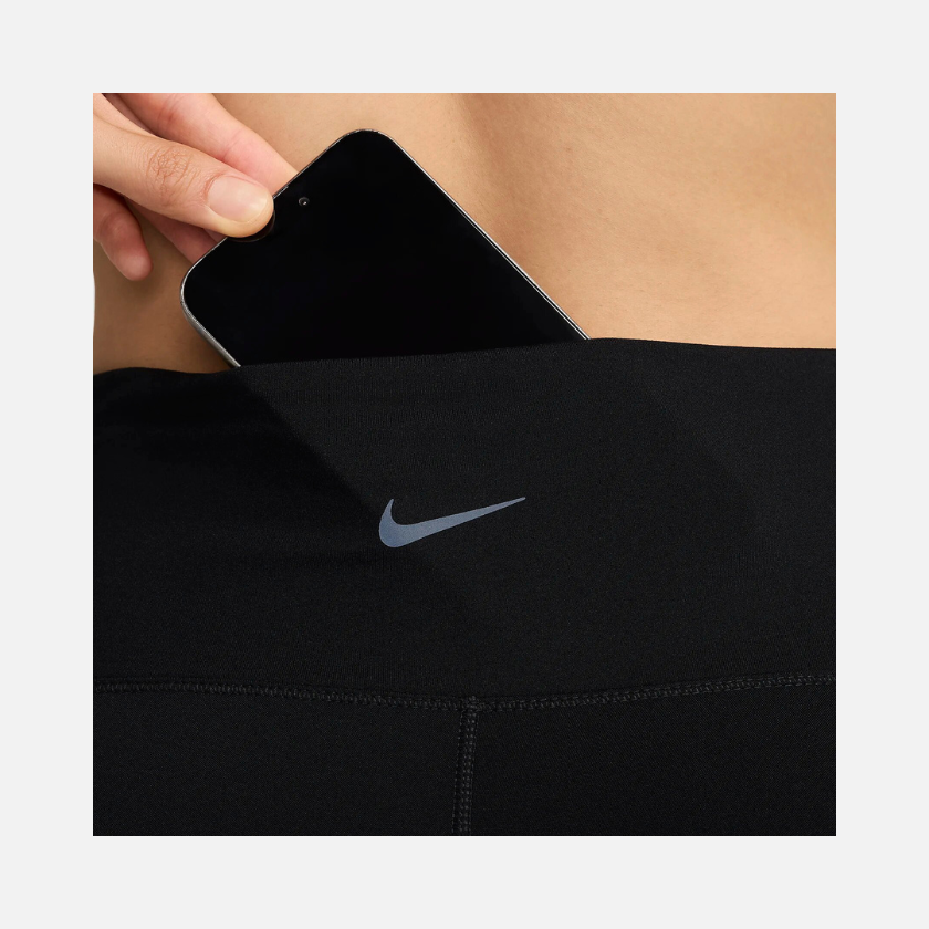 Nike One Wrap Women's High-Waisted 7/8 Leggings - Black/Cool Grey