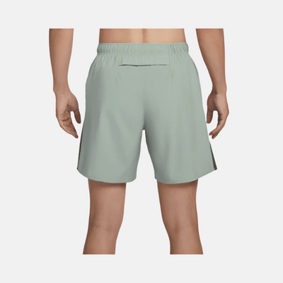 Nike Dri-Fit Challengers 7" in Uulined Versatile Men's Shorts -Jade Horizon/Reflective Silver