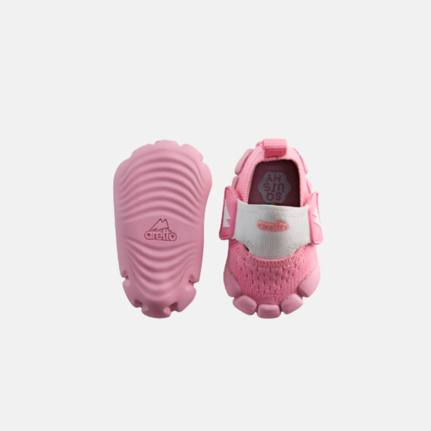 Aretto TYNY Kids Shoes – Bubble Blush