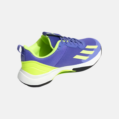 Adidas Acer Men's Tennis Shoes -Cobalt Blue/Lucid Lemon/Off White