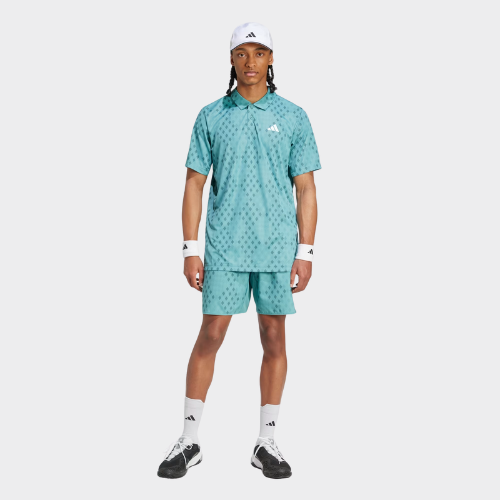ADIDAS Club Tennis Climacool Graphic Polo Shirt MENS