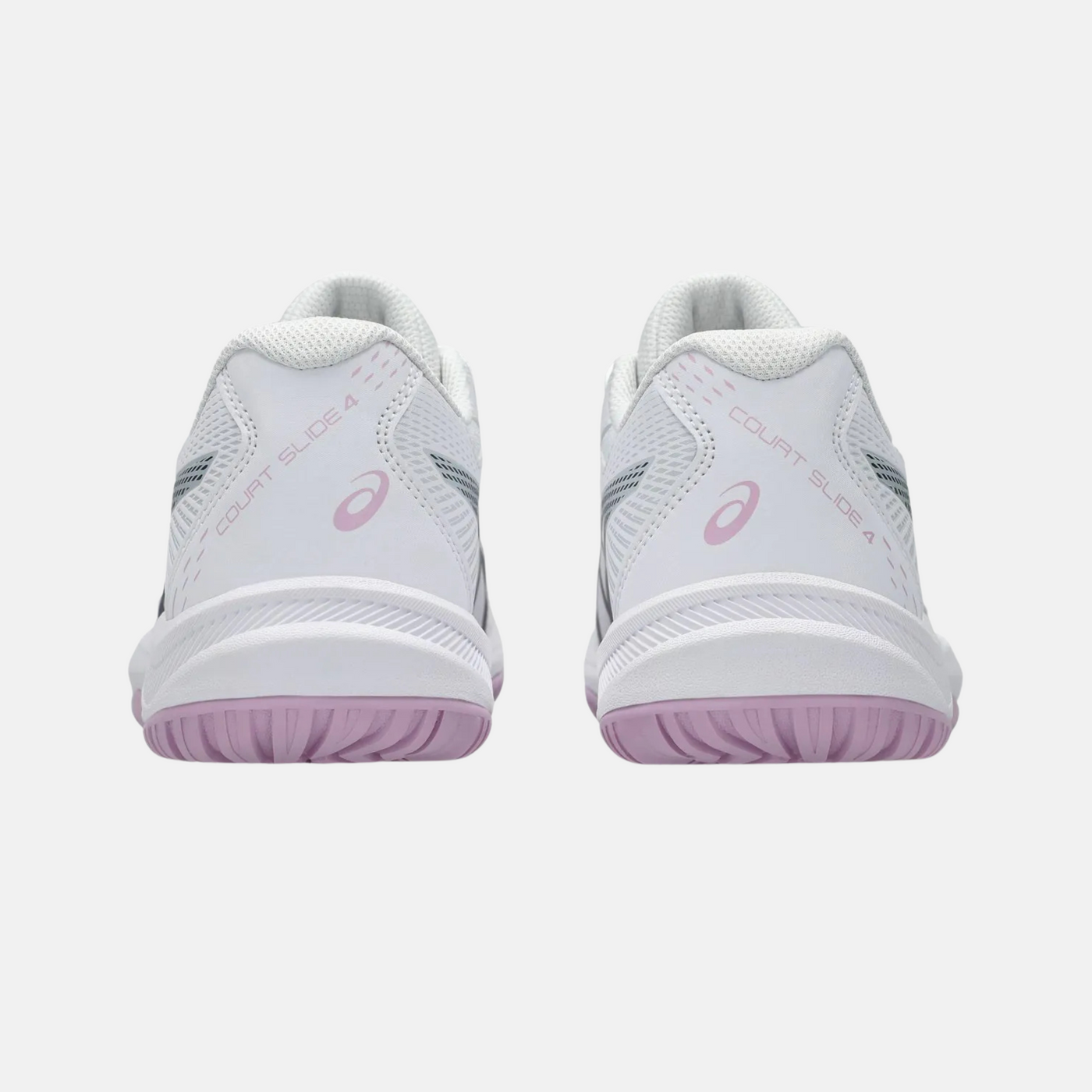 ASICS Court Slide 4 Women's Tennis Shoes – White/Indigo Fog