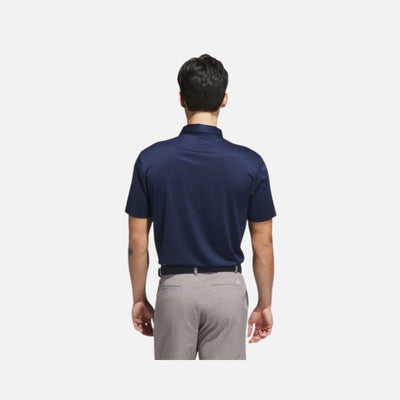 Adidas Performance Allover Print Polo Shirt Collegiate Navy