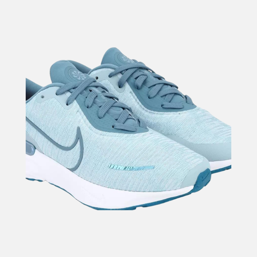 Nike Renew Run 4 Mens Road Running Shoes -OceanBliss/GreenAbyss/FootballGrey/NoiseAqua