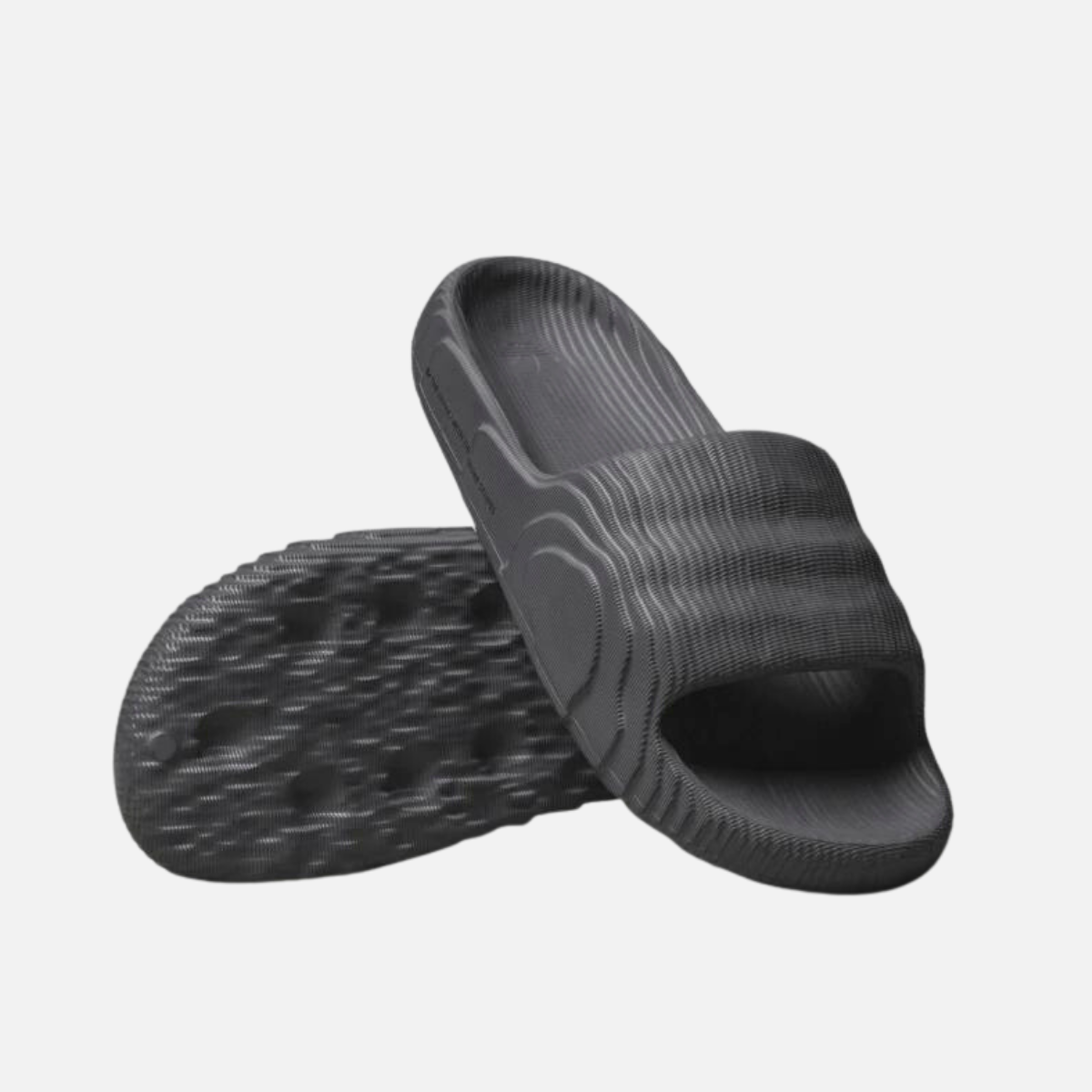 Adidas Adilette 22 Men Slide -Grey Five/Grey Five/Core Black