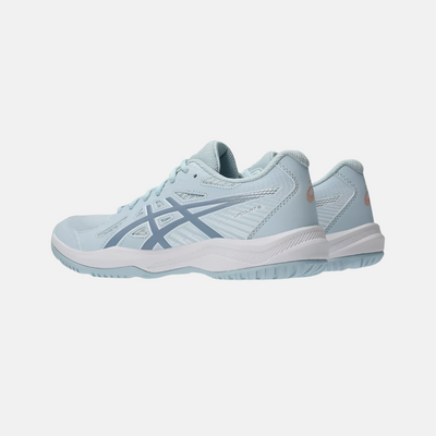 Asics Upcourt 6 Women's Badminton Shoes -Cool Grey/Grey Blue