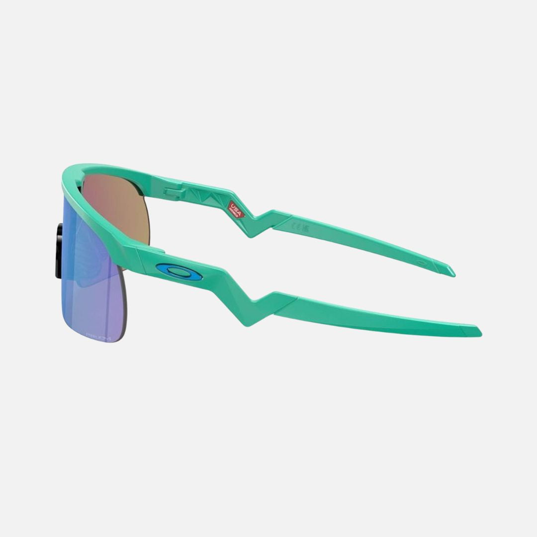 Oakley Youth Resistor Sunglasses Matte Celeste/Prizm Sapphire Lenses