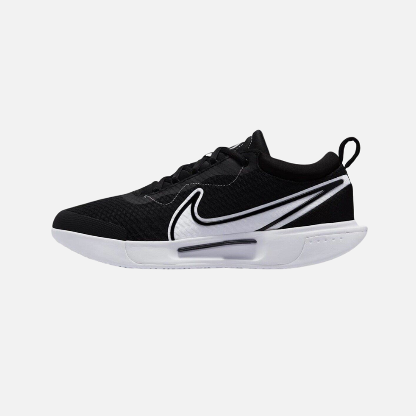 Nike Court Zoom Pro Hard Court Men's Tennis Shoes - Black/White