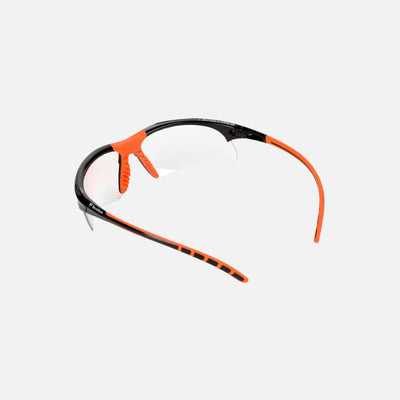 Tecnifibre Squash Eyewear (Black/Orange)