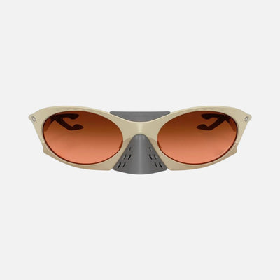Oakley Plantaris Sunglasses Matte Sand/Prizm Brown Gradient Lenses