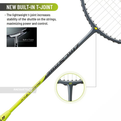 YONEX Arcsaber 7 Play – Grey/Yellow (Strung, 4U-G5)