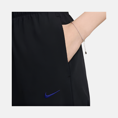 Nike Fast Women's Dri-FIT Mid-Rise 7/8 Running Trousers - Black/Concord