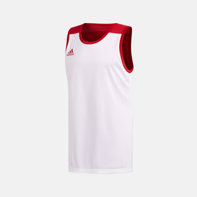 Adidas 3G Speed Reversable Men's Basketball Jersey -Power Red/White