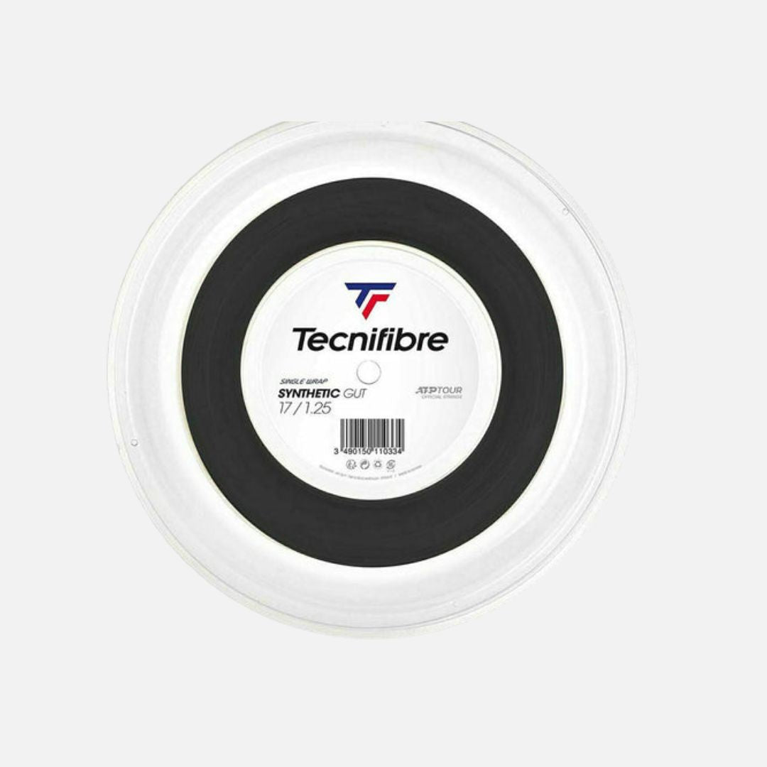 Tecnifibre 305 Vert 17L Squash String Set - Green | 1.20mm Gauge | 9.70m for Precision & Spin