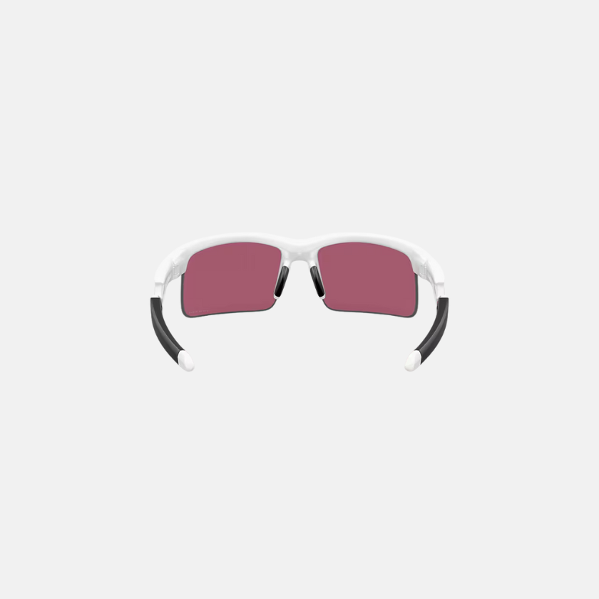 Oakley Capacitor (Youth Fit) – White Frame / Red Lenses