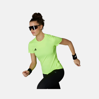 Adidas Adizero Essential Women' Running T-shirt -Lucid Lemon