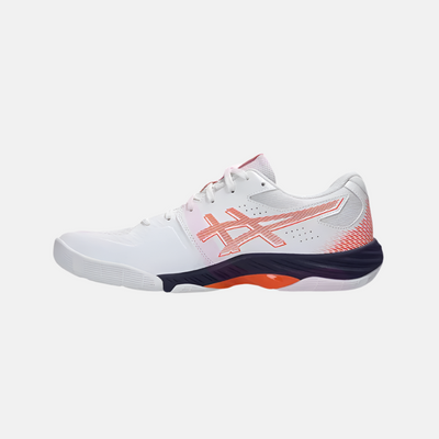 Asics BLADE FF Men's Badminton Shoes -White/Nova Orange