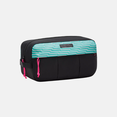 Nike Academy Football Shoe Bag – Black/Aurora Green/Pink Blast