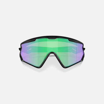 Oakley Wind Jacket Prizm Road Jade Lenses, Matte Black Frame