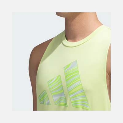 Adidas HIIT Entry MEn's Training Tank Top -Pulse Lime