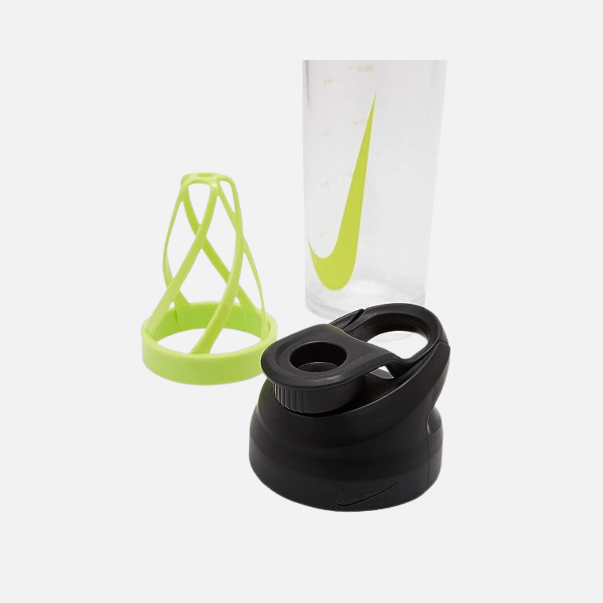 Nike Training 24oz hypercharge shaker bottle in clear