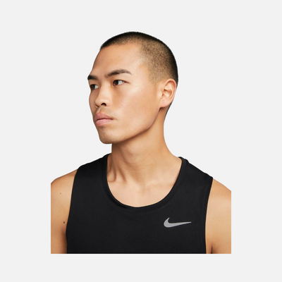 Nike Dri-FIT Miler Men's Running Tank -Black