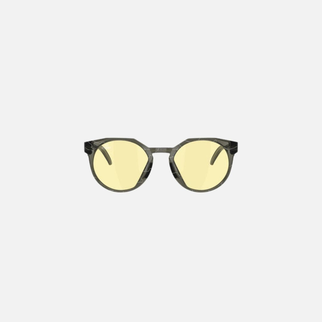 Oakley Men UV Protected Yellow Lens Round Sunglasses