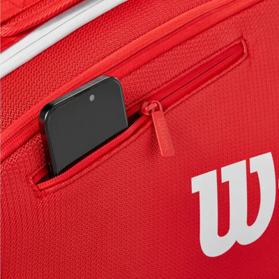 Wilson Super Tour 15 Pack Tennis Bag – Red