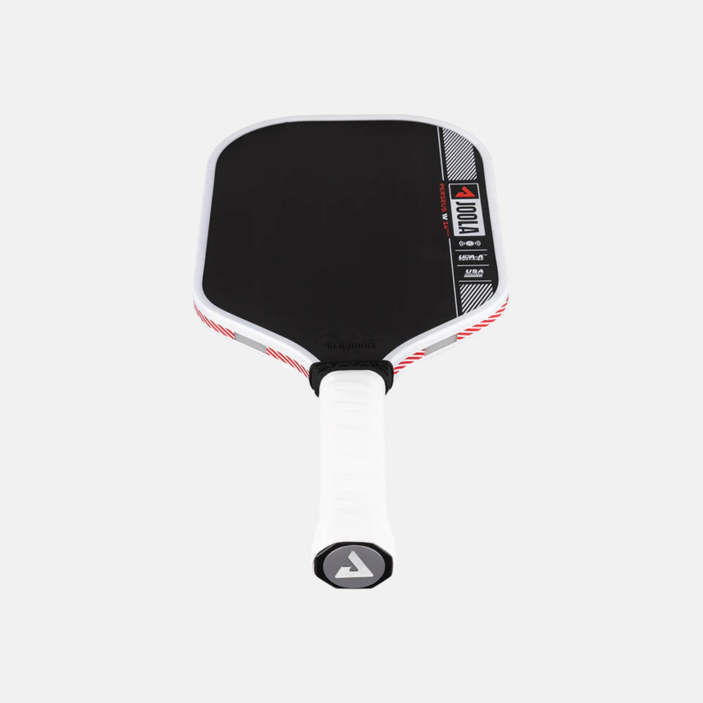 JOOLA Ben Johns Perseus Pro IV 16mm Pickleball Paddle – Black/White