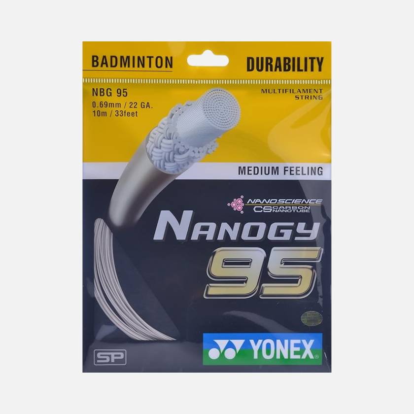 Yonex Nanogy95 Badminton String -Graphite