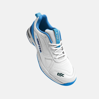 DSC Drifter Men's Cricket Shoes -Blue/White