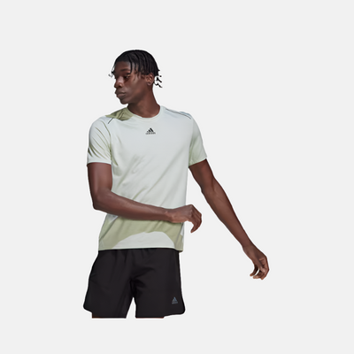 Adidas Hiit Men's Training T-shirt -Linen Green