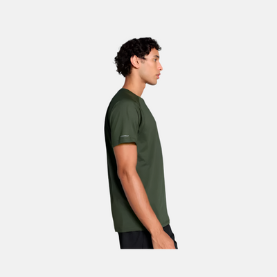 Puma Run Cloudspun Men's Running T-shirt -Dark Olive