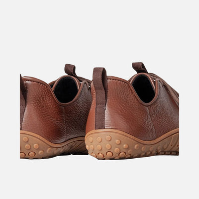 BAER URBN Leder Klassisch unisex Office Barefoot Shoes- Brown