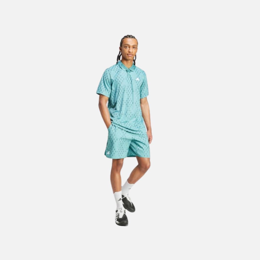 Adidas Club Tennis Climacool Graphic Shorts Powder Teal / Preloved Teal Men