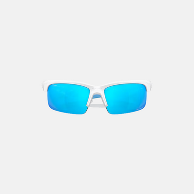 Oakley Capacitor (Youth Fit) – White Frame / Blue Lenses