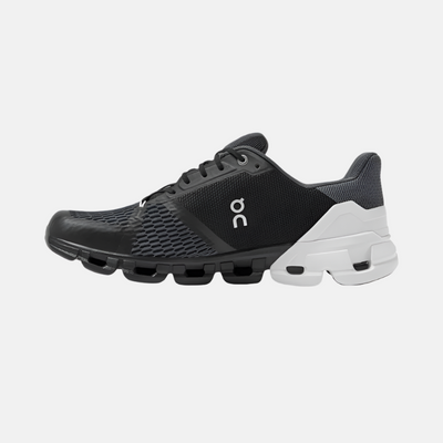 On Cloudflyer Men's Running Shoes -Black/White