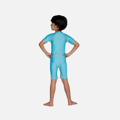 Airavat Aquaflex Kids Boy Half Body Swimming Costume -Green