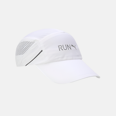 Puma Unisex's Running Cap -Black/White