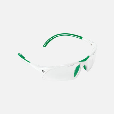 Tecnifibre squash goggles white/green 54SQGLWH21
