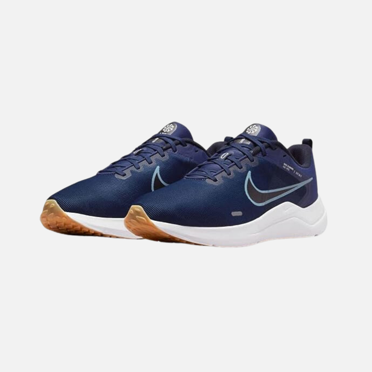 Nike Men Downshifter 12 Running Shoes -Midnight Navy/Worn Blue-Dark Obsidian