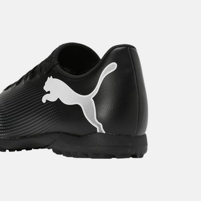 Puma Men Future 7 Play TT Football Shoe - Black/White