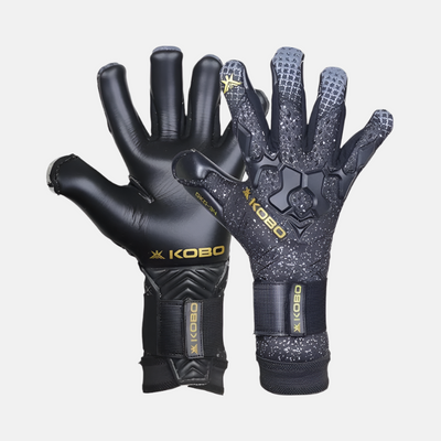 Kobo GKG-34 Football Goal Keeper Gloves Adult -Black