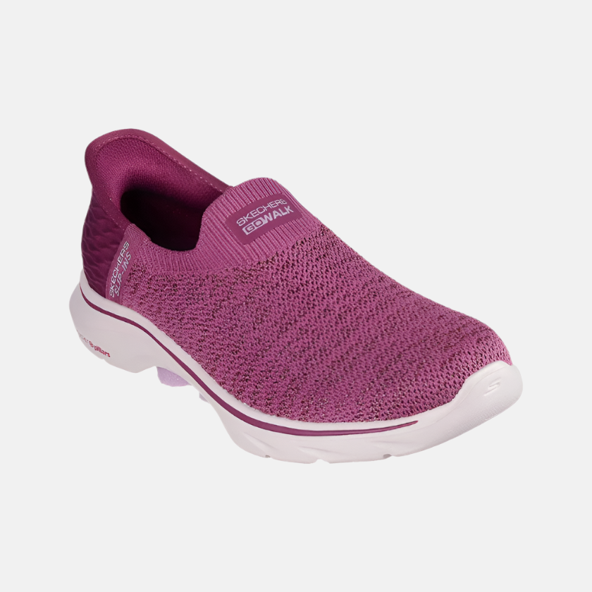 Skechers Go Walk-7 Springtime Women's Walking Shoes -Plum