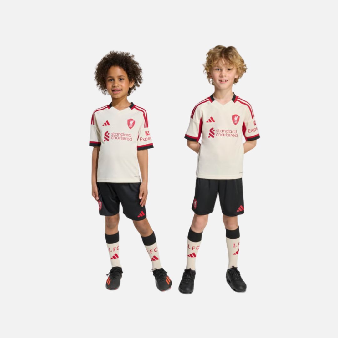 Adidas Kids Liverpool FC 25/26 Away Mini Kit Kids