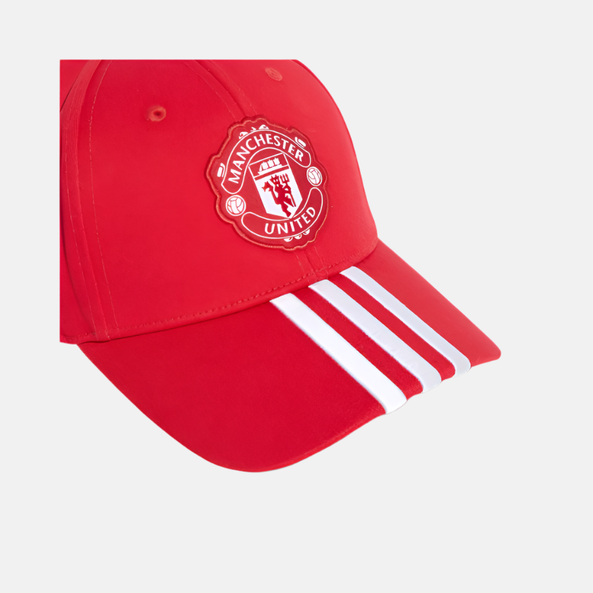 Adidas Manchester United Home Baseball Cap -Mufc Red/White